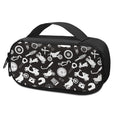 Motorcycle Equipment Pattern Print Portable Cooler Travel Case