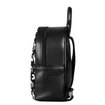 Motorcycle Equipment Pattern Print Leather Backpack
