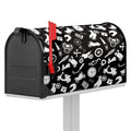 Motorcycle Equipment Pattern Print Mailbox Cover