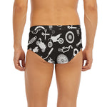 Motorcycle Equipment Pattern Print Men's Briefs