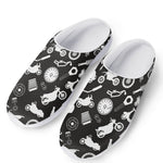 Motorcycle Equipment Pattern Print Mesh Casual Shoes