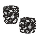 Motorcycle Equipment Pattern Print Office Chair Cover