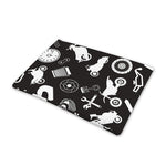 Motorcycle Equipment Pattern Print Pet Cooling Mat Cover