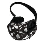 Motorcycle Equipment Pattern Print Pet Sling Carrier