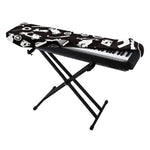 Motorcycle Equipment Pattern Print Piano Keyboard Cover