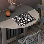 Motorcycle Equipment Pattern Print Placemat