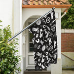 Motorcycle Equipment Pattern Print Polyester Flag