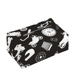 Motorcycle Equipment Pattern Print Rectangle Tissue Box Cover