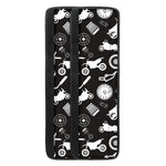 Motorcycle Equipment Pattern Print Refrigerator Handle Covers