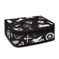 Motorcycle Equipment Pattern Print Small Lunch Bag
