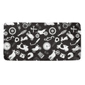 Motorcycle Equipment Pattern Print Towel