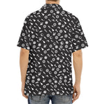 Motorcycle Parts Pattern Print Aloha Shirt