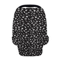 Motorcycle Parts Pattern Print Baby Seat Cover