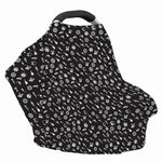 Motorcycle Parts Pattern Print Baby Seat Cover