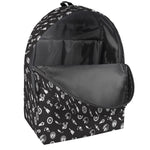 Motorcycle Parts Pattern Print Backpack