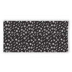 Motorcycle Parts Pattern Print Beach Towel