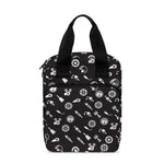 Motorcycle Parts Pattern Print Bible Tote Bag