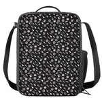 Motorcycle Parts Pattern Print Crossbody Lunch Bag