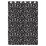 Motorcycle Parts Pattern Print Curtain