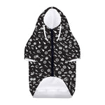 Motorcycle Parts Pattern Print Dog Zip Up Hoodie