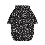 Motorcycle Parts Pattern Print Dog Zip Up Hoodie