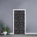 Motorcycle Parts Pattern Print Door Sticker
