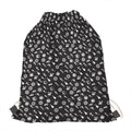 Motorcycle Parts Pattern Print Drawstring Bag