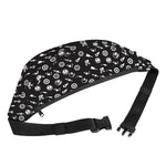 Motorcycle Parts Pattern Print Fanny Pack