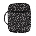 Motorcycle Parts Pattern Print Front Pocket Bible Bag