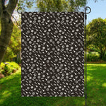 Motorcycle Parts Pattern Print Garden Flag
