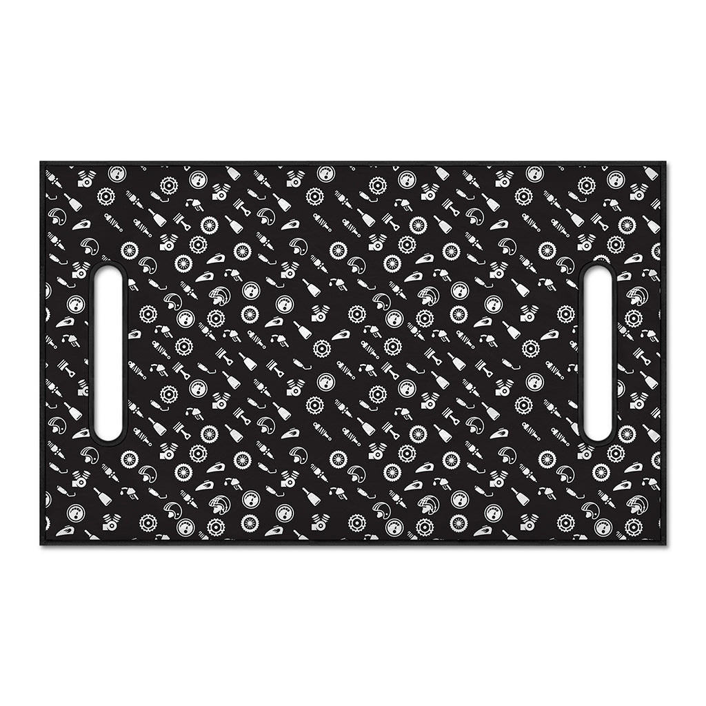 Motorcycle Parts Pattern Print Golf Cart Seat Cover
