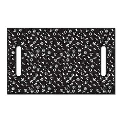 Motorcycle Parts Pattern Print Golf Cart Seat Cover