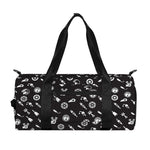 Motorcycle Parts Pattern Print Gym Bag