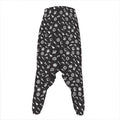 Motorcycle Parts Pattern Print Hammer Pants