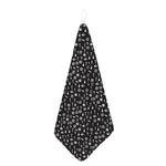 Motorcycle Parts Pattern Print Hand Towel