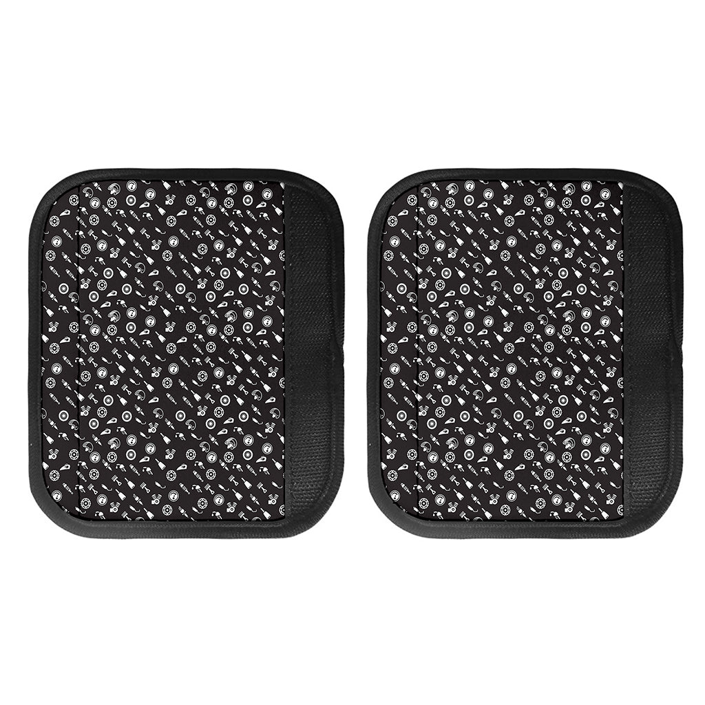 Motorcycle Parts Pattern Print Handle Covers