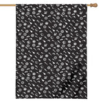 Motorcycle Parts Pattern Print House Flag