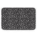 Motorcycle Parts Pattern Print Indoor Door Mat
