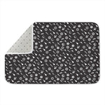 Motorcycle Parts Pattern Print Indoor Door Mat