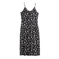 Motorcycle Parts Pattern Print Jersey Midi Cami Dress