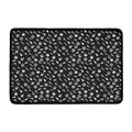Motorcycle Parts Pattern Print Kitchen Mat