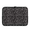 Motorcycle Parts Pattern Print Laptop Sleeve