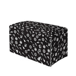 Motorcycle Parts Pattern Print Leather Tissue Box Cover