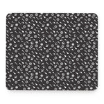 Motorcycle Parts Pattern Print Mouse Pad