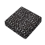 Motorcycle Parts Pattern Print Outdoor Seat Cushion Cover