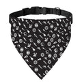 Motorcycle Parts Pattern Print Over The Collar Dog Bandana