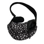 Motorcycle Parts Pattern Print Pet Sling Carrier