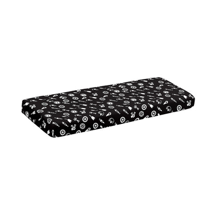 Motorcycle Parts Pattern Print Piano Keyboard Cover