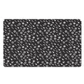 Motorcycle Parts Pattern Print Polyester Doormat