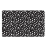 Motorcycle Parts Pattern Print Polyester Doormat